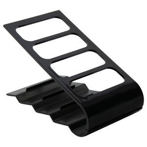 4 Slot Remote Control Stand Holder in Black